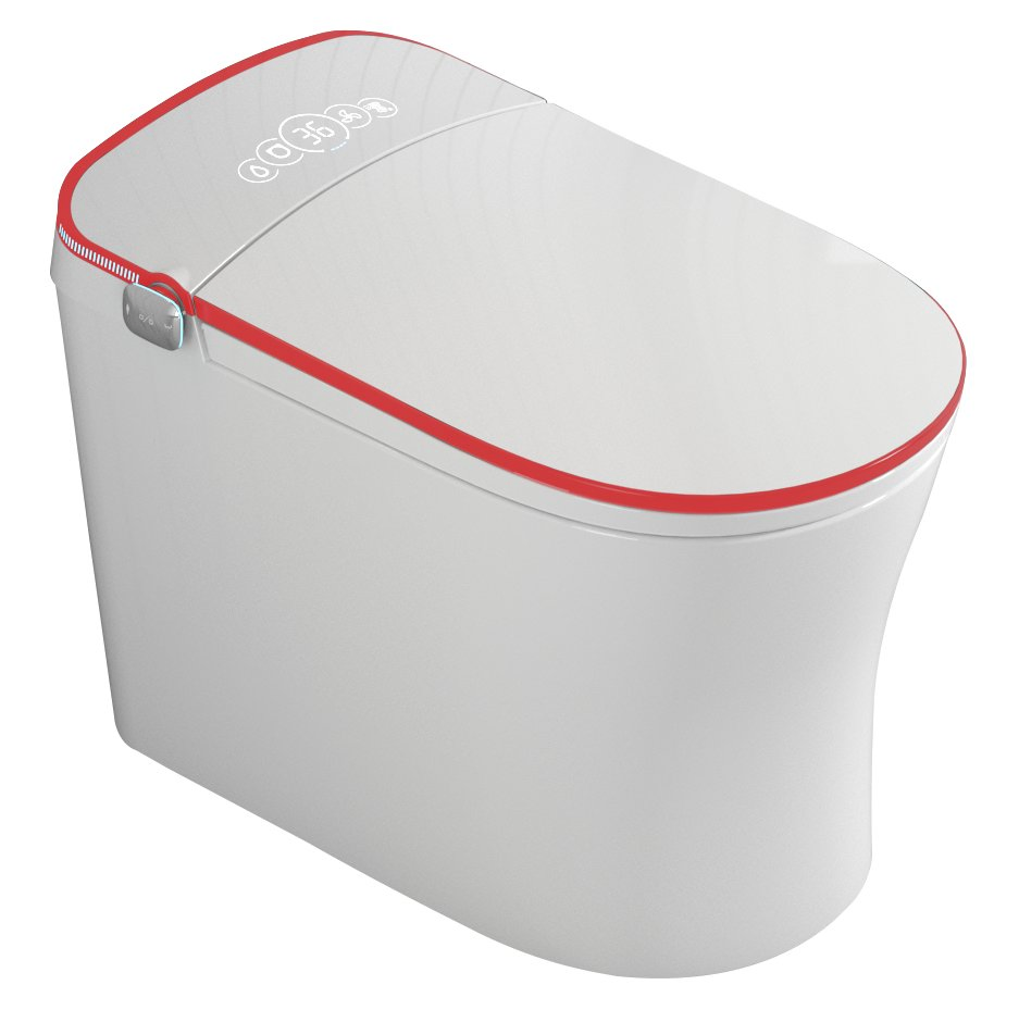 Very Simple, Hot Selling, Fashionable Ceramic Floor Standing Intelligent Toilet