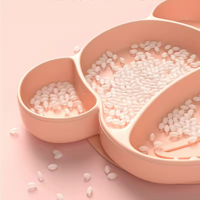 Quality Guaranteed Cute Animal Style Children Silicone Dinner Plate Bowl