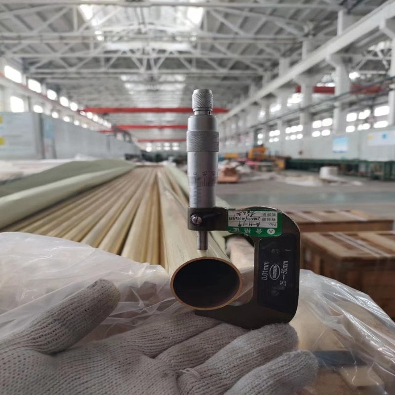 C22000/C23000/C24000/26000/26800/27000 Brass Tubes for Cooling, Heat Exchange in Aerospace, Generator Sets, Large Ships, Seawater Desalination, Nuclear I