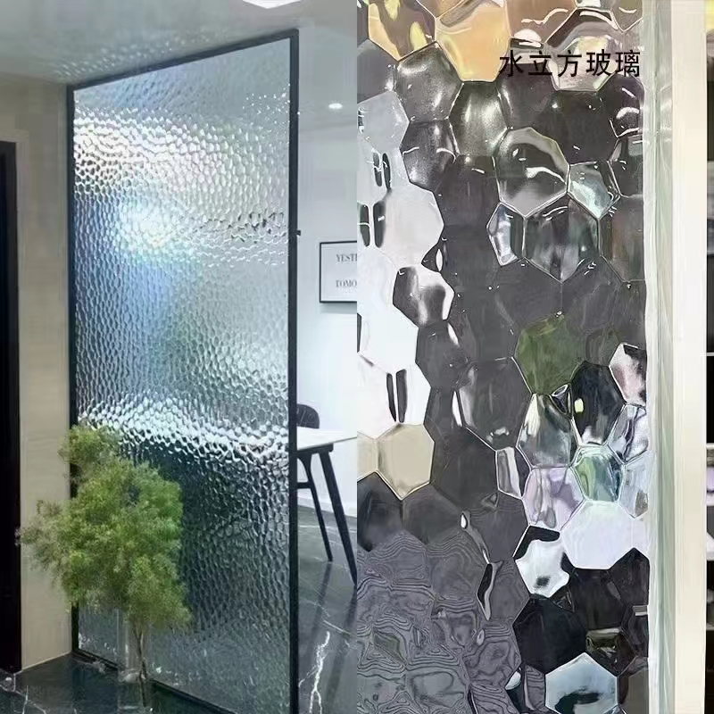 Pattern Glass 8mm 10mm for Sliding Door Glass