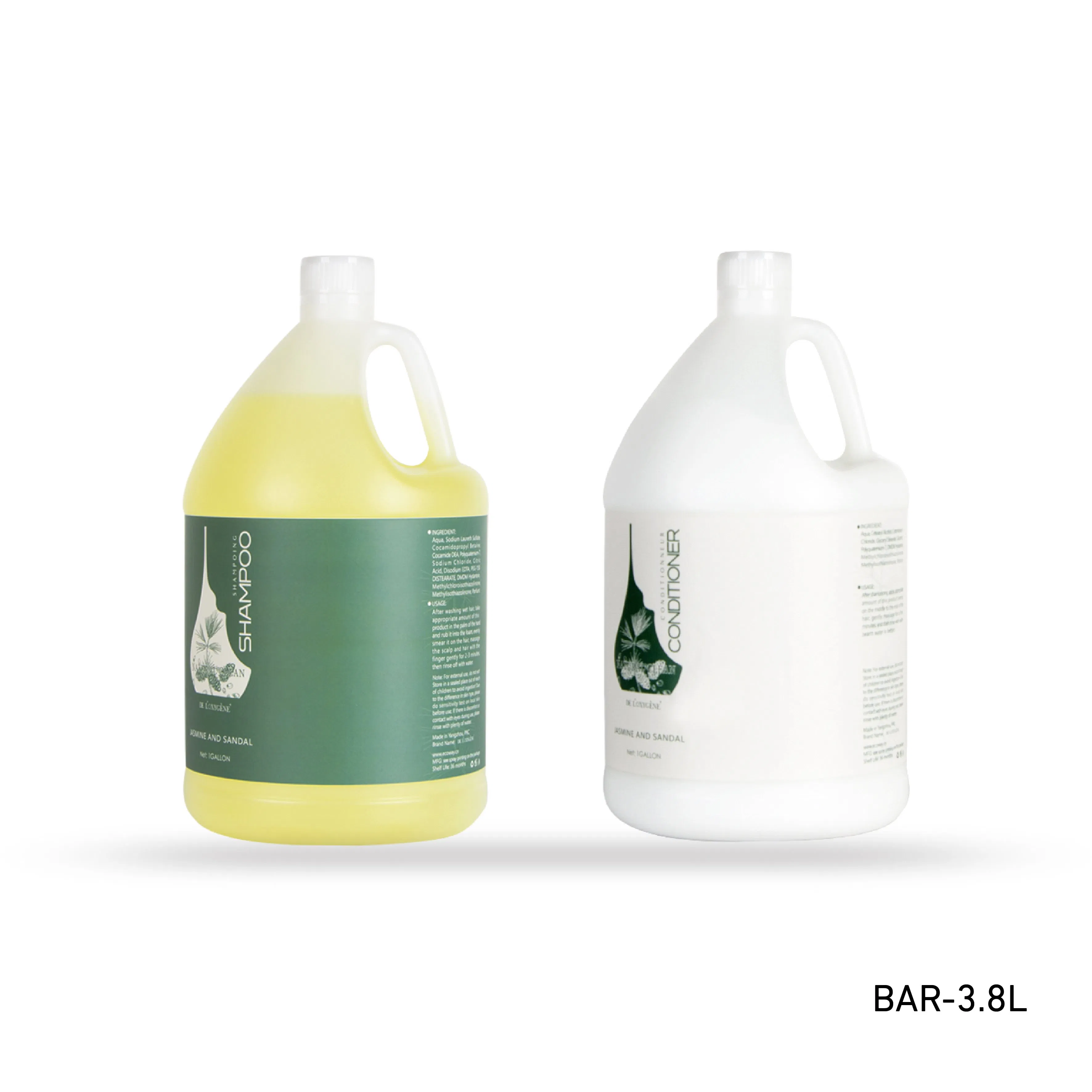 Private Label 3.8 Liter a Gallon Shampoo and Conditioner Gallon of Salon Bulk Barrel