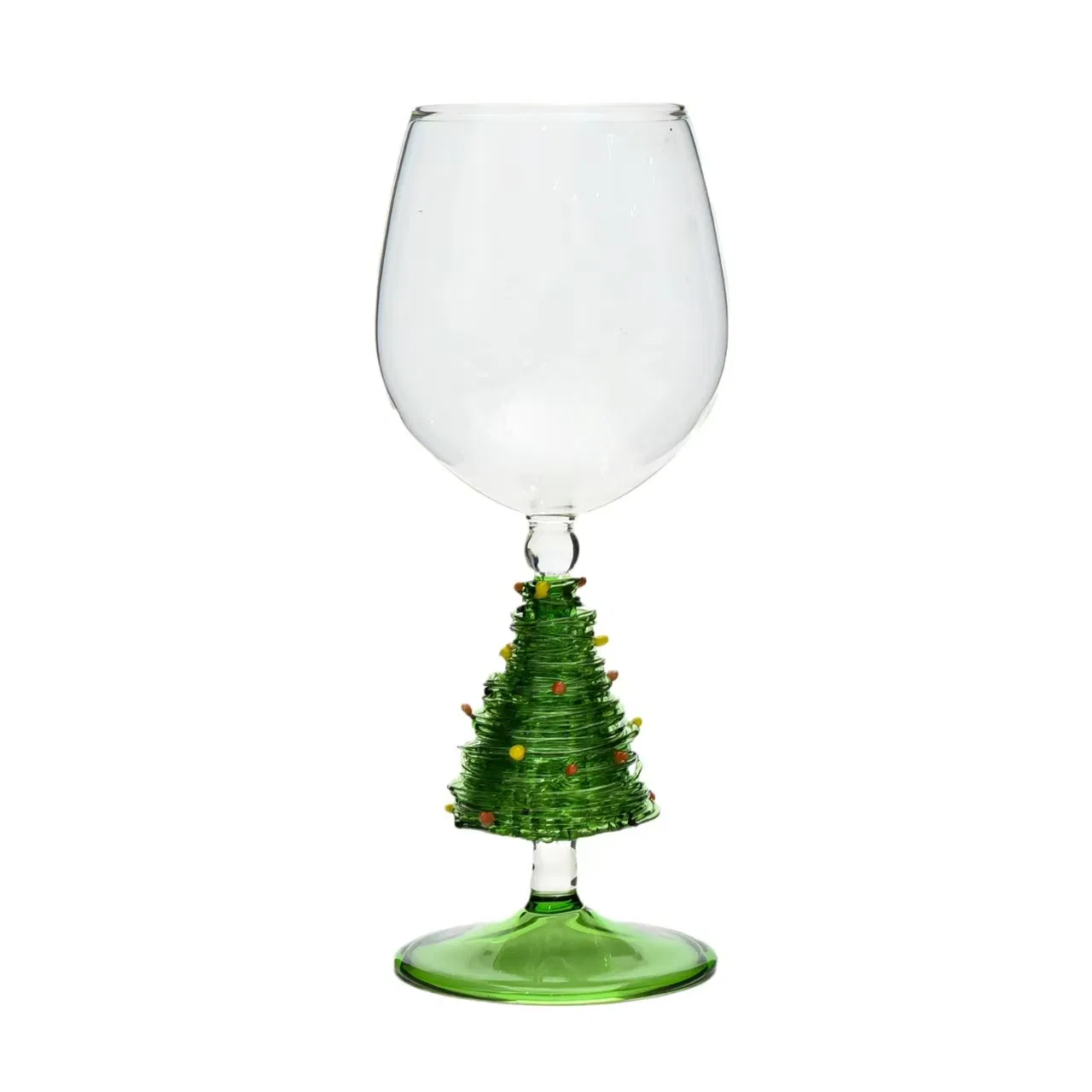 Unique and Creative Design of Tall Christmas Tree Glass Water Cup, Wedding Glass Cup