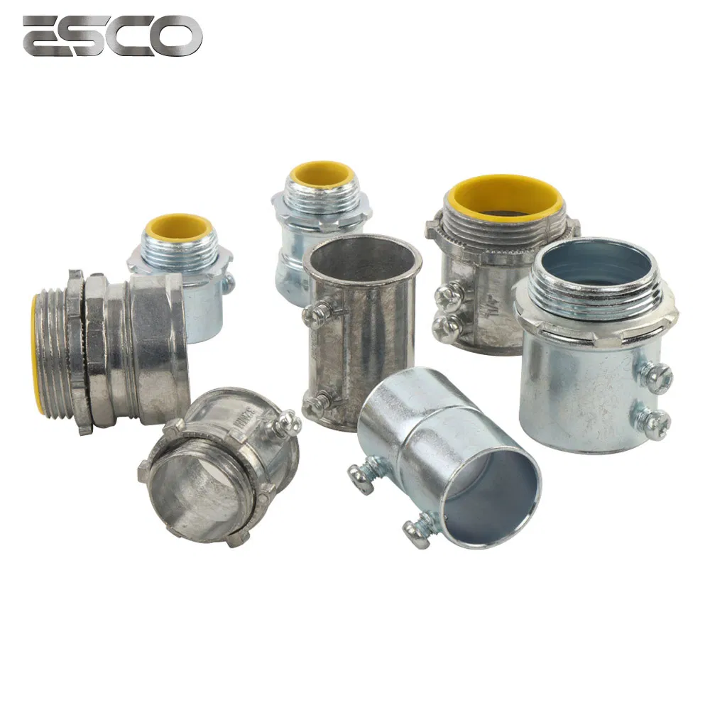 UL Listed Set Screw Type Pipe Connector EMT Connector Terminal EMT