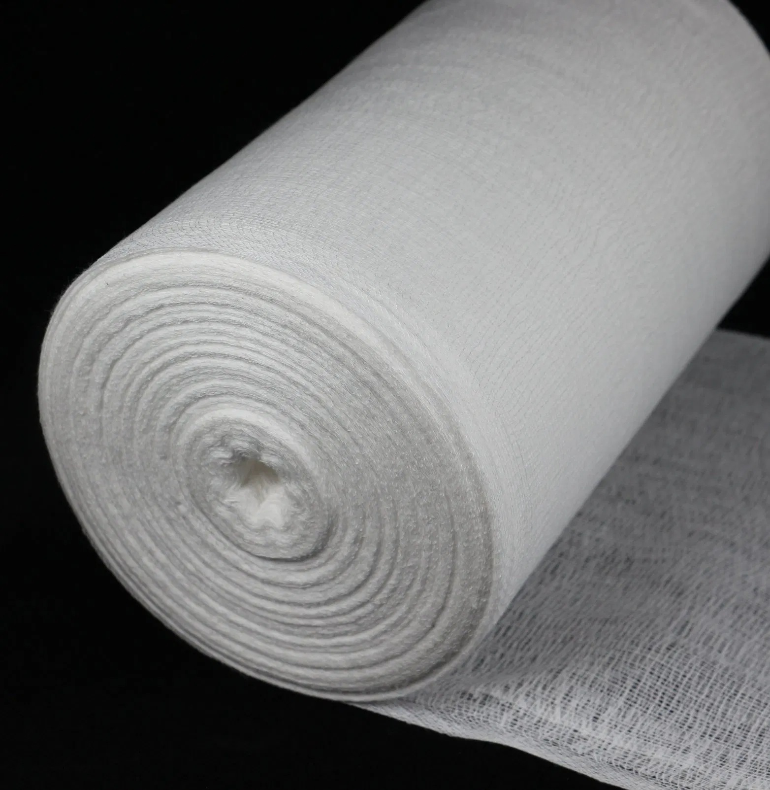 Medical 100% Cotton Jumbo Gauze Roll Big Bleached Absorbent Gauze Rolled 3000m