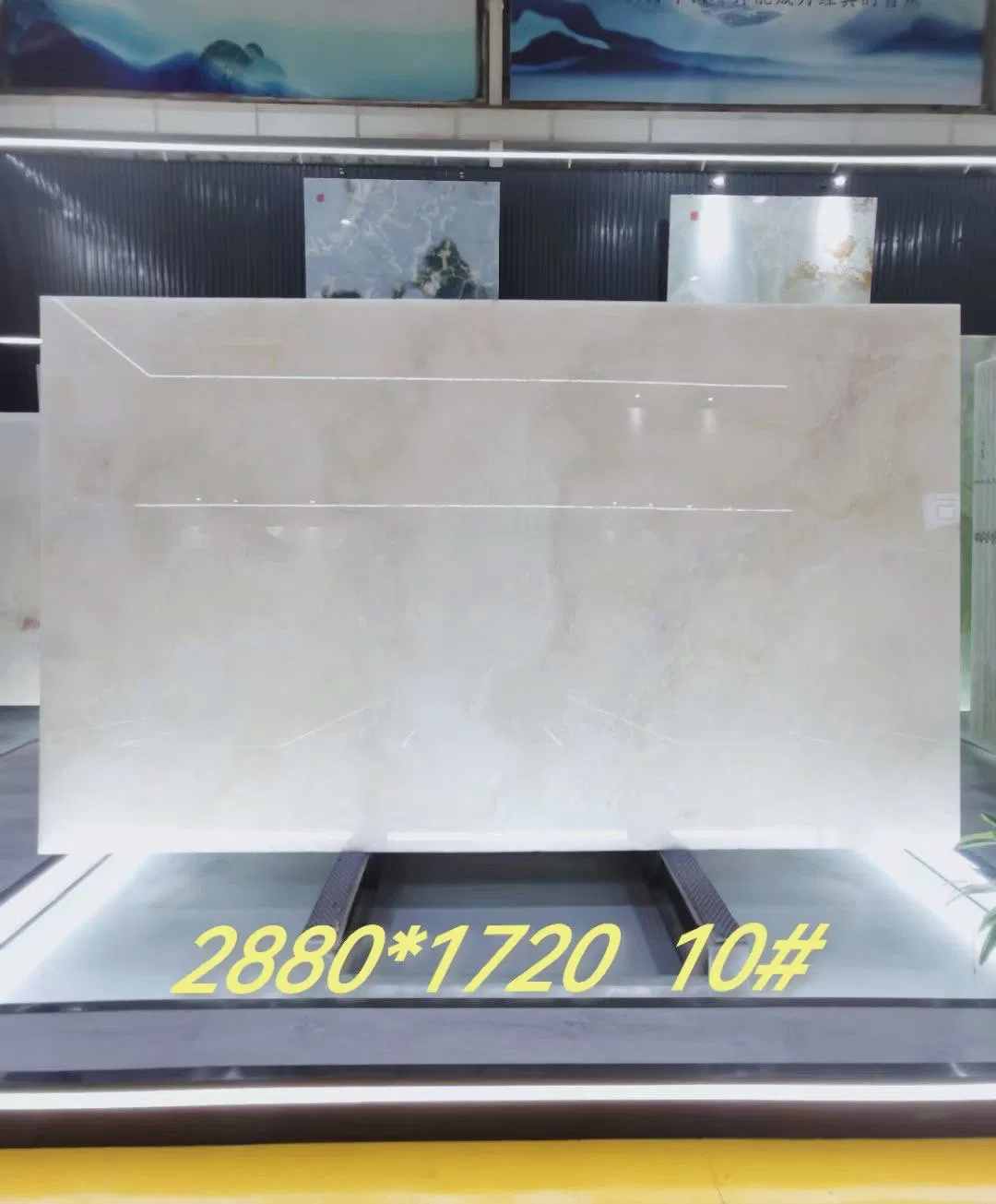 Natural White Onyx Customized Size for Countertop and Big Slabs/Tiles