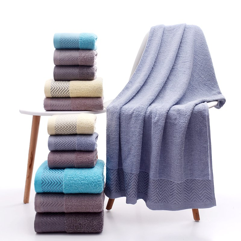 China Towel Factory Wholesale Hotel 21 Strand Cotton Towel