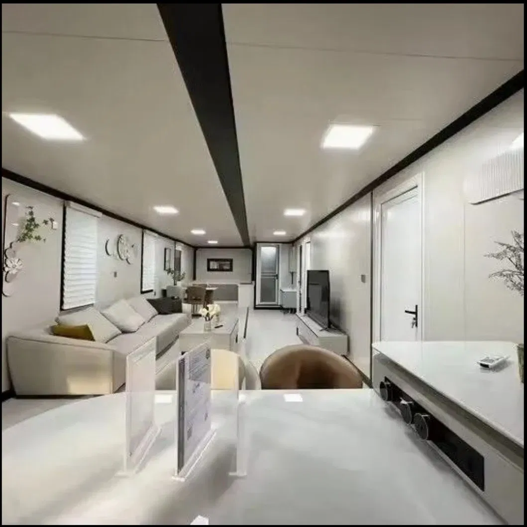 20FT 40FT Prefab Container Houses Prefabricated Expandable House Shipping Container Homes Portable Toilet Tiny House with 2 3 5 Bedroom