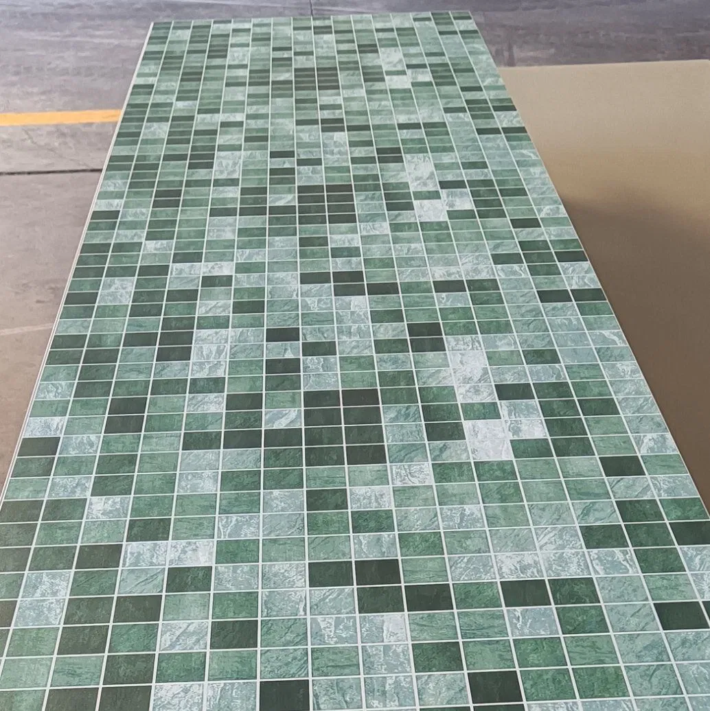 Luxury Eco-Friendly Matt Finish UV Coating Waterproof Digital Printing Spc Wall Panel