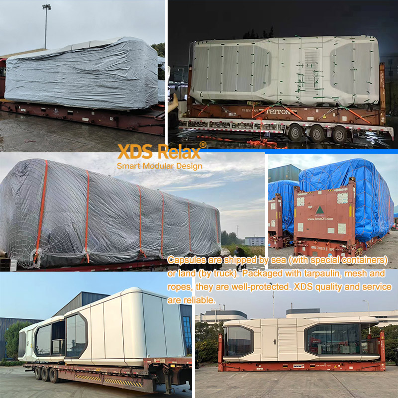 Travel Prefab Resort House Mobile Container House Modular Home Holiday Space House