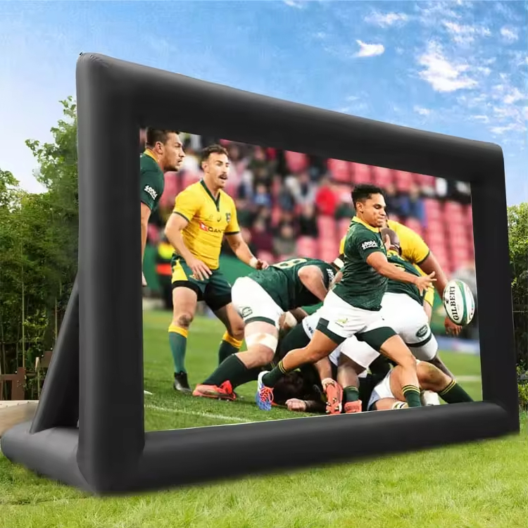 Factory sale inflatable movie screen outdoor inflatable screen projection screen for sales