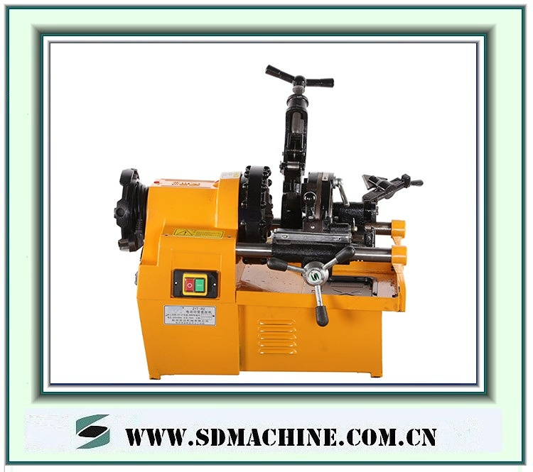 2" Electric Pipe Thread Cutting Machine / Pipe Threader