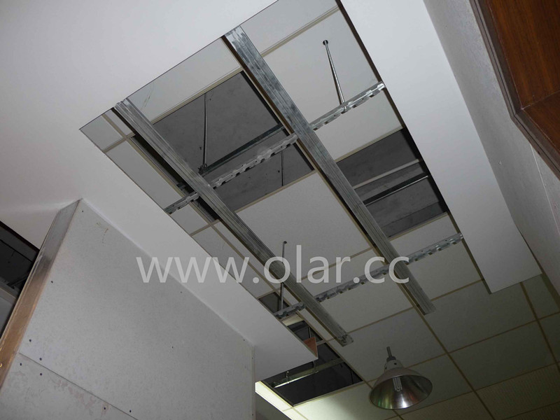 Heat Insulated Fiber Cement Board Ceiling Tiles