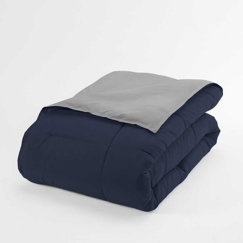 COMFLIVE Microfiber Alternative Comforter Set with Pillow Cases