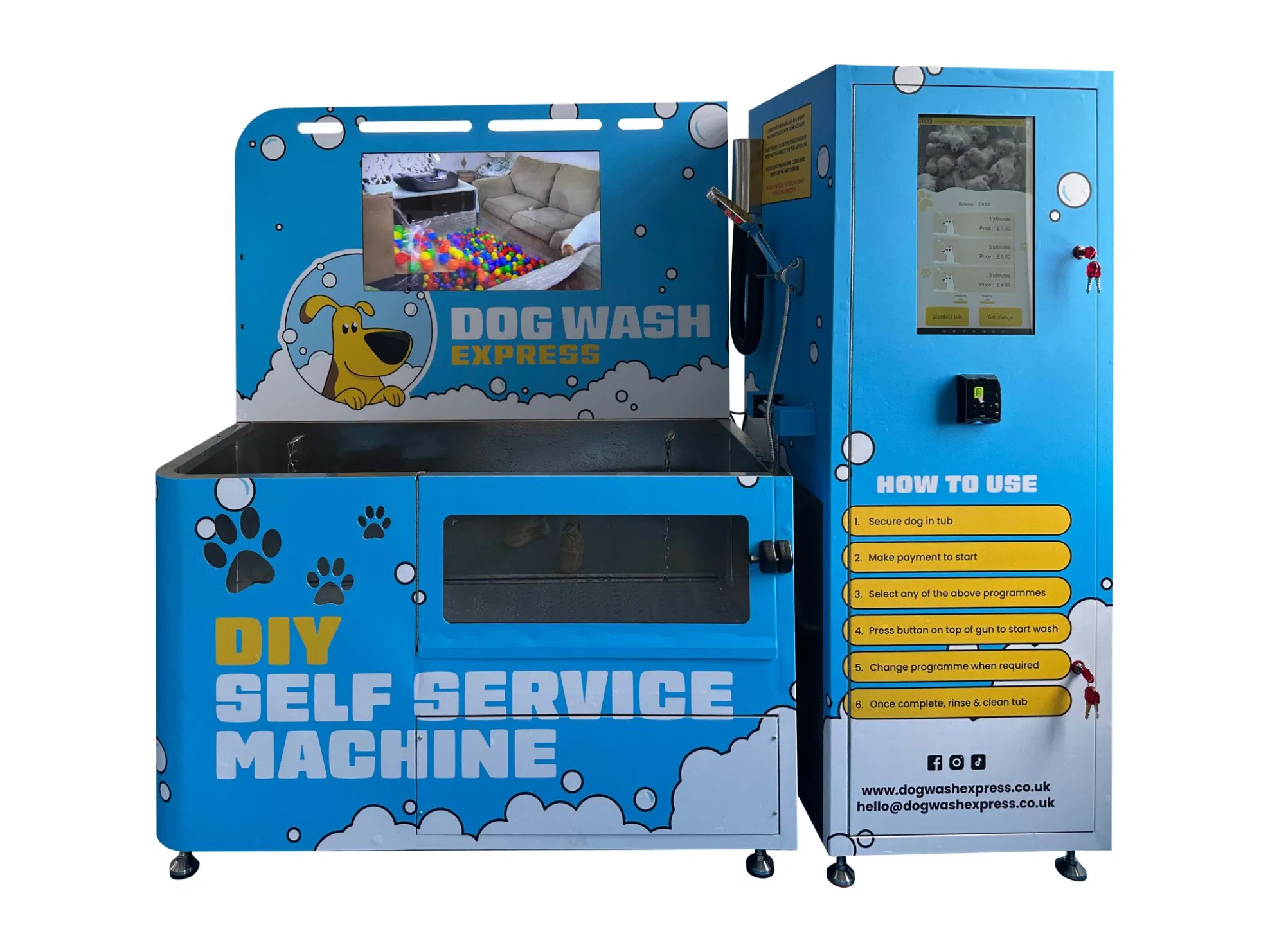 Weimi Dog Washing Machine Self Service Bashing Station for Dog Care in Pet Store