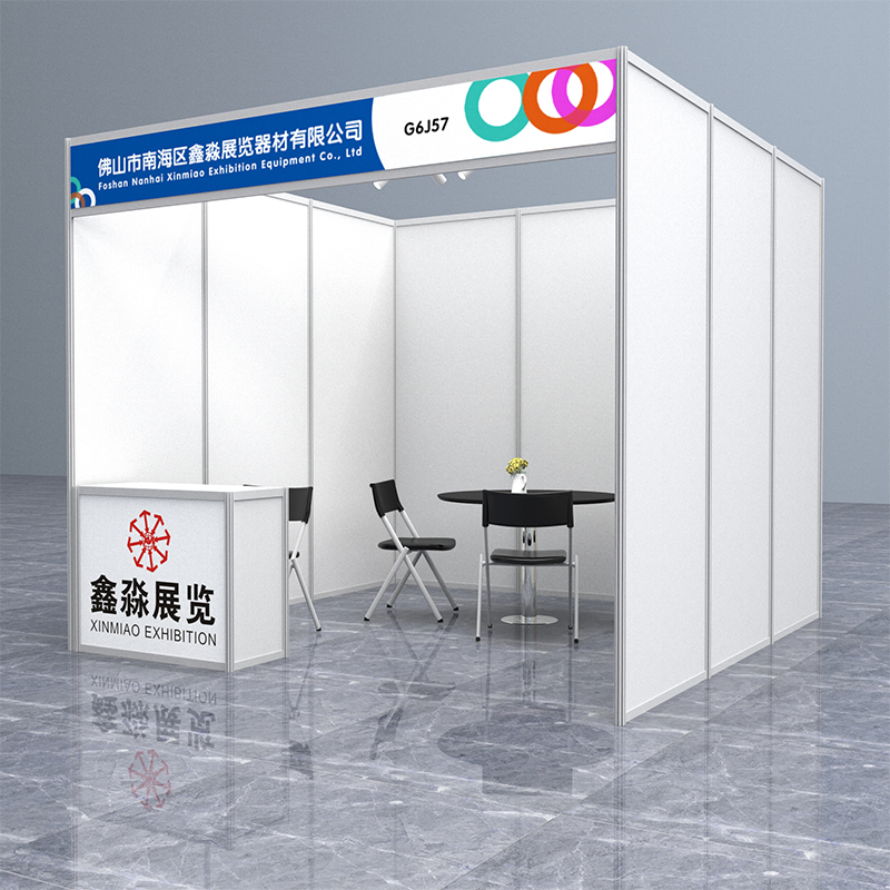 Trade Show Display Standard Scheme Booth 3X3 Display Stand Fit with Germany Octanorm System and Maxima System