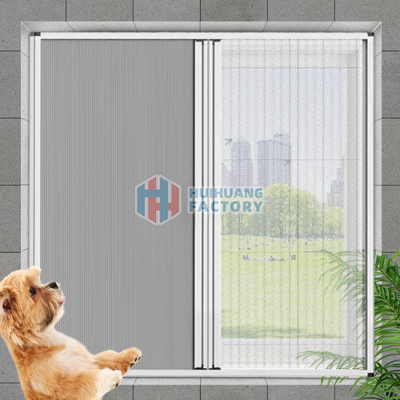 Full Blackout Insect Screen Mesh Blinds Sliding Window Retractable Screens Honeycomb Blinds