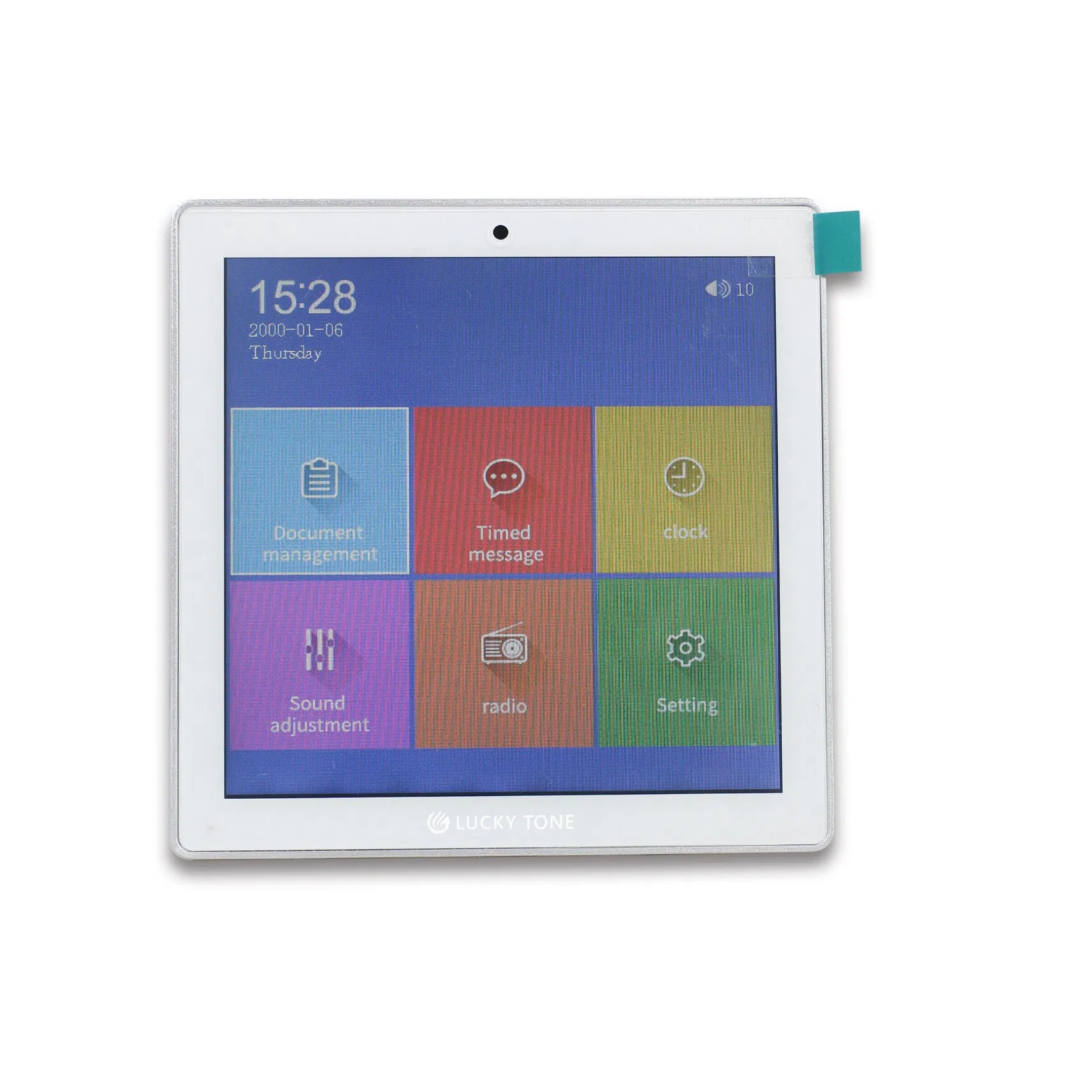 Беспроводной мини-усилитель Bluetooth с сенсорным экраном 4x25W