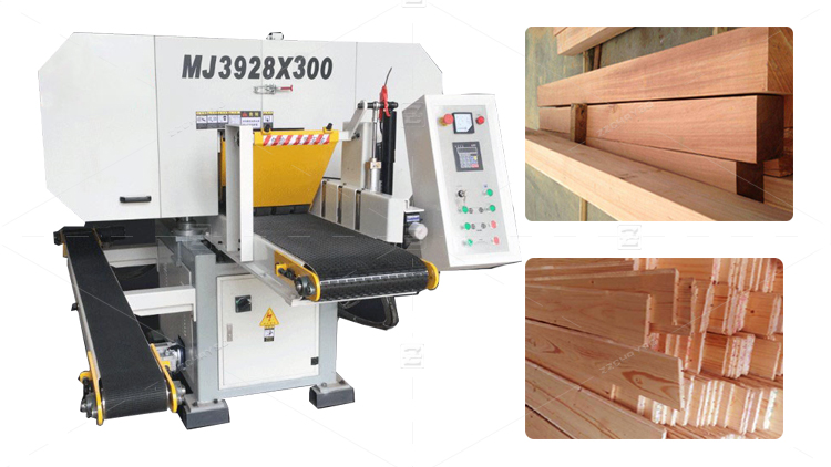 Ленточная пила по дереву горизонтальная MJ3928X400