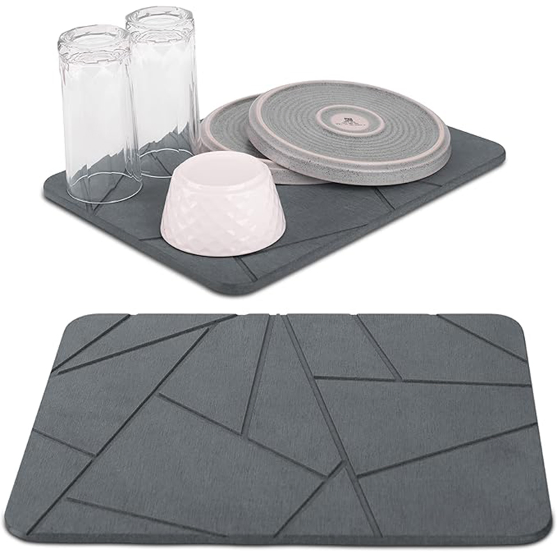 Latest Products Sof Custom Anti-Slip Diatomite Stone Bath Mat