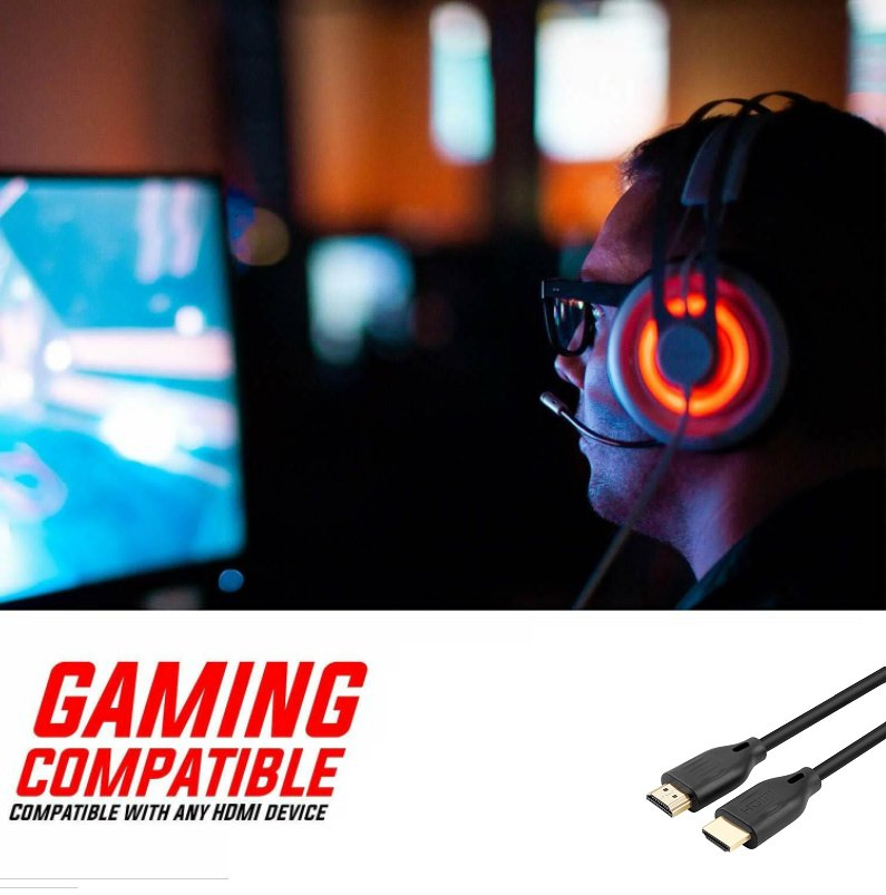 HDMI® Cable Lead Short Long for PS3 PS 4 Monitor 4K