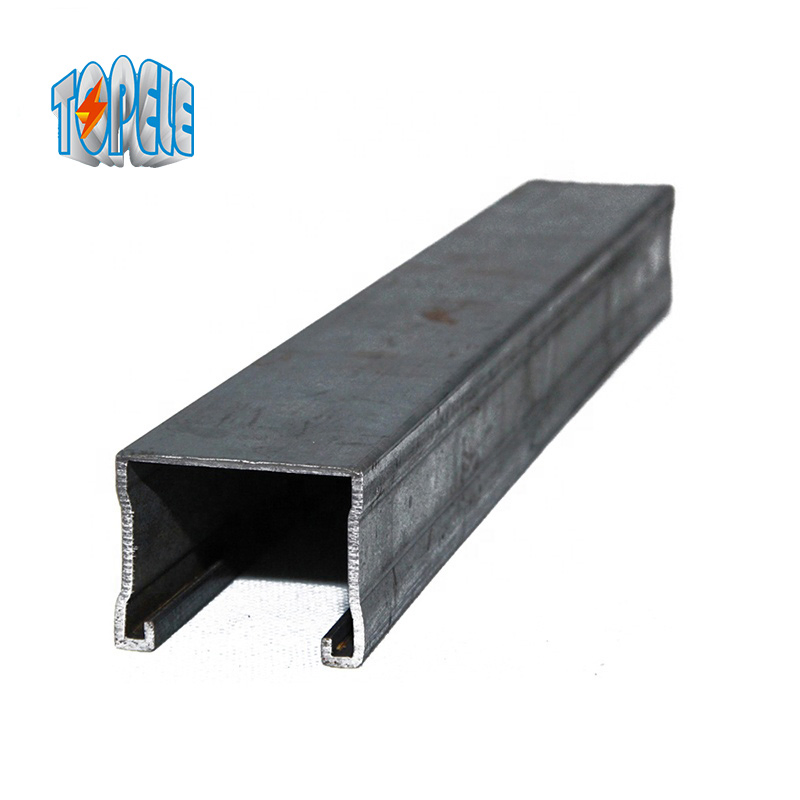 Slotted Galvanized Support Steel Struture Struct Channel Steel Channel