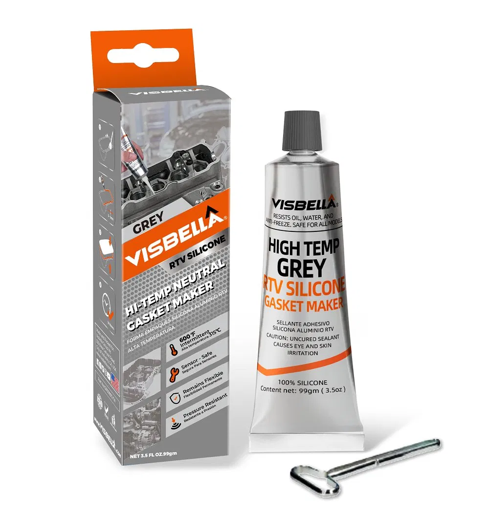 Visbella Grey RTV Silicone with Push Tool