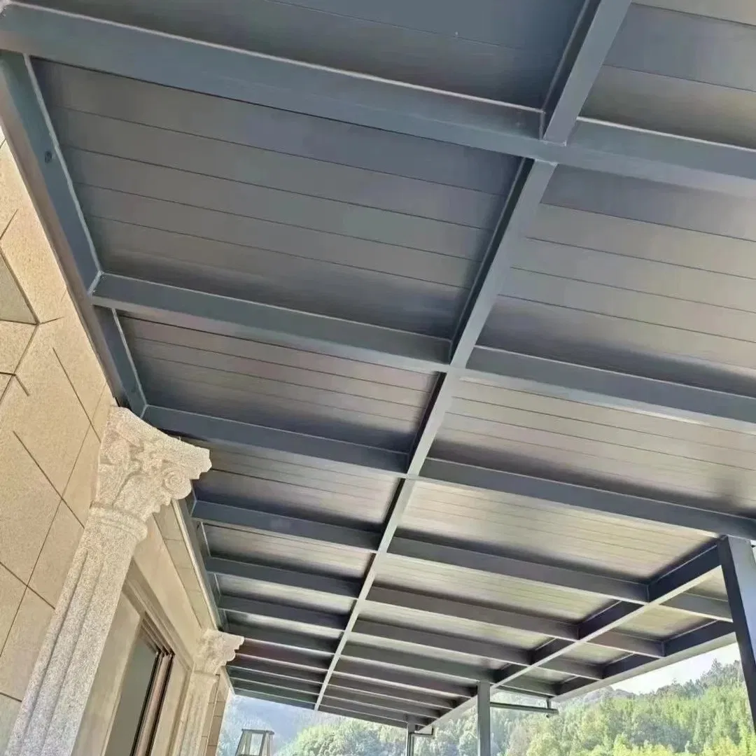 Customized Waterproof Metal Roofing Sheets with Sunshade for Buildings