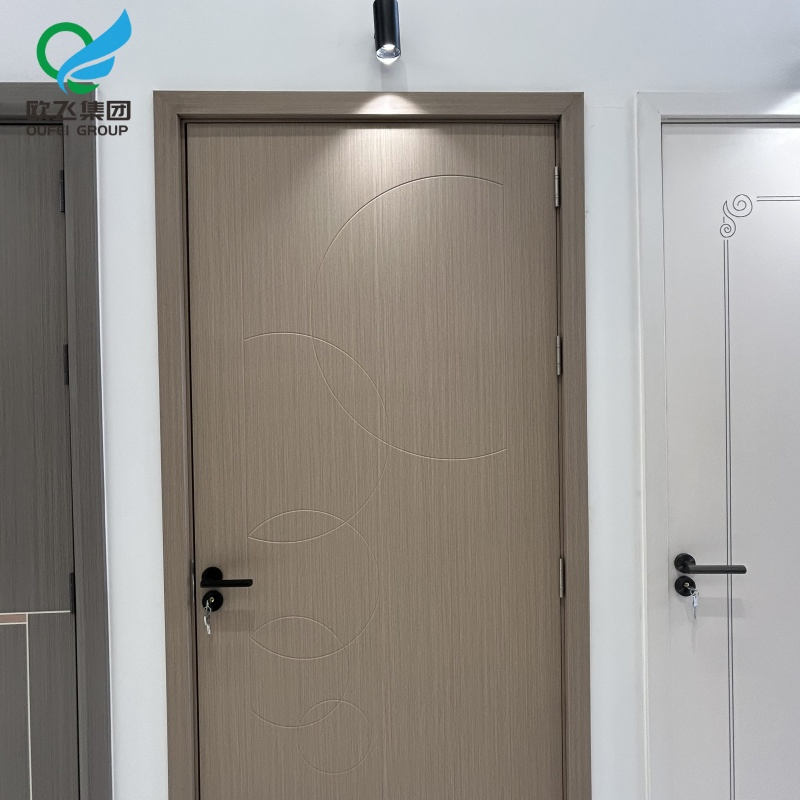 Affordable Customized WPC Door MOQ of 100 Pieces Available 35mm 40mm 45mm