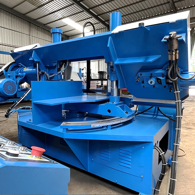 Станок ленточнопильный промышленный двухстоечный по металлу GHZ4230