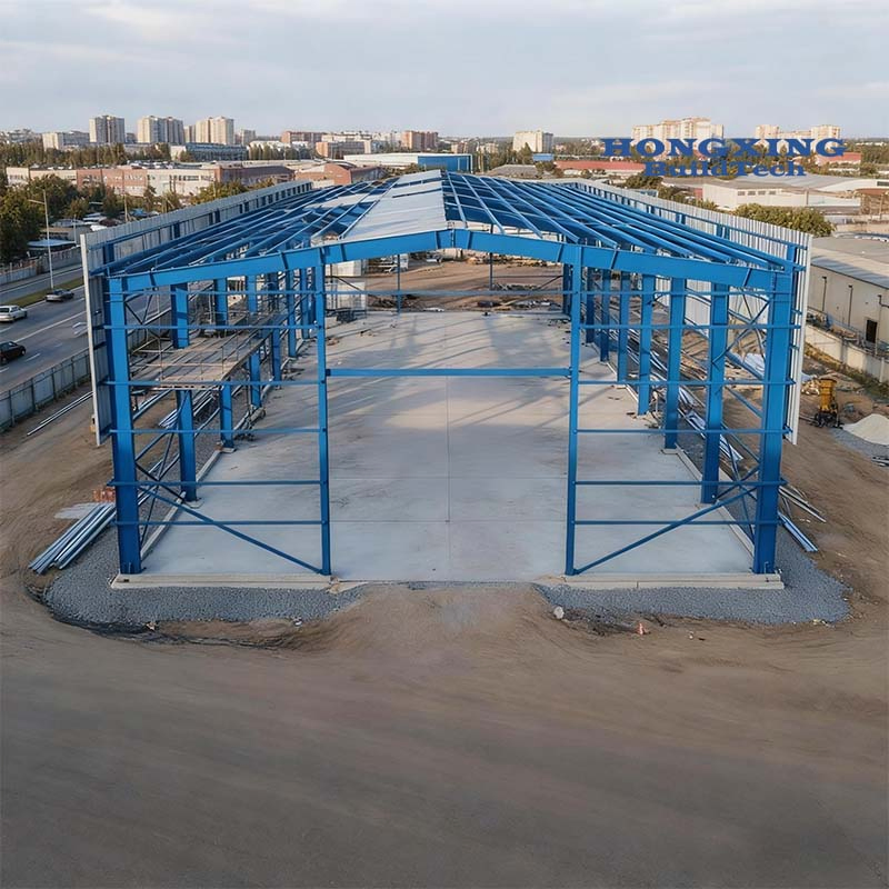Industrial Customizable Pre-Engineered Prefabricated Steel Structure Frame Farm