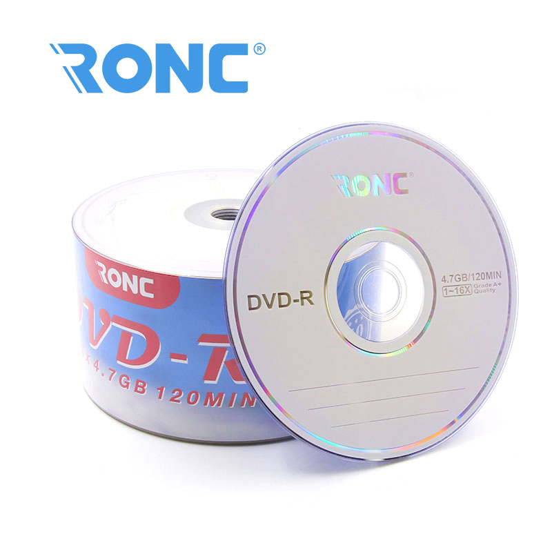 DVD-R 4.7GB 16X для записи, 50 шт.