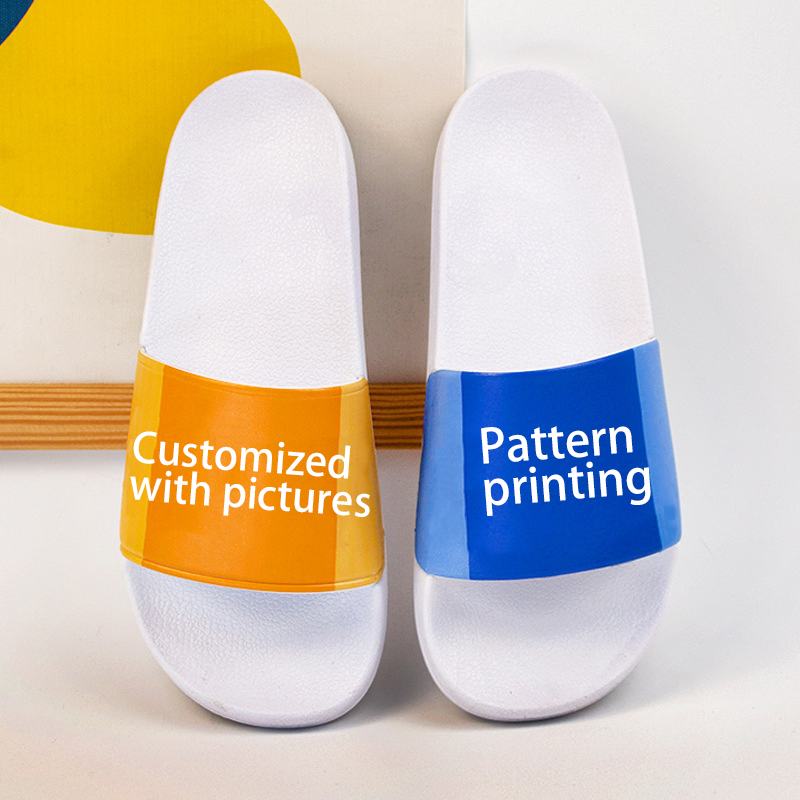 Hot Unisex Design Home Slippers Men's and Women's Non-Slip Flat Sandals EVA Summer Slippers PVC Soft Soled Slippers