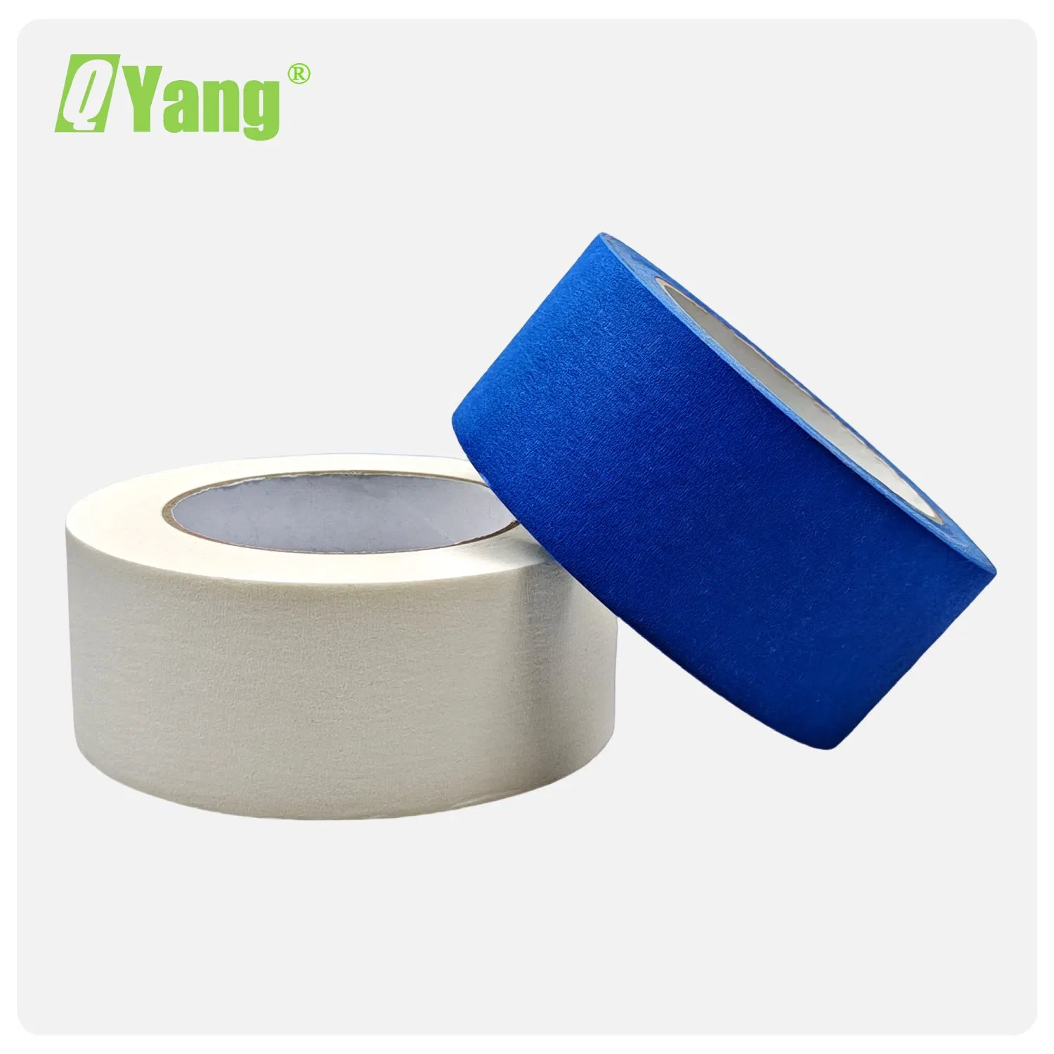 Qyang Easy Tear Coverinng Protection Painting Rainbow Color Crepe Paper Masking Tape