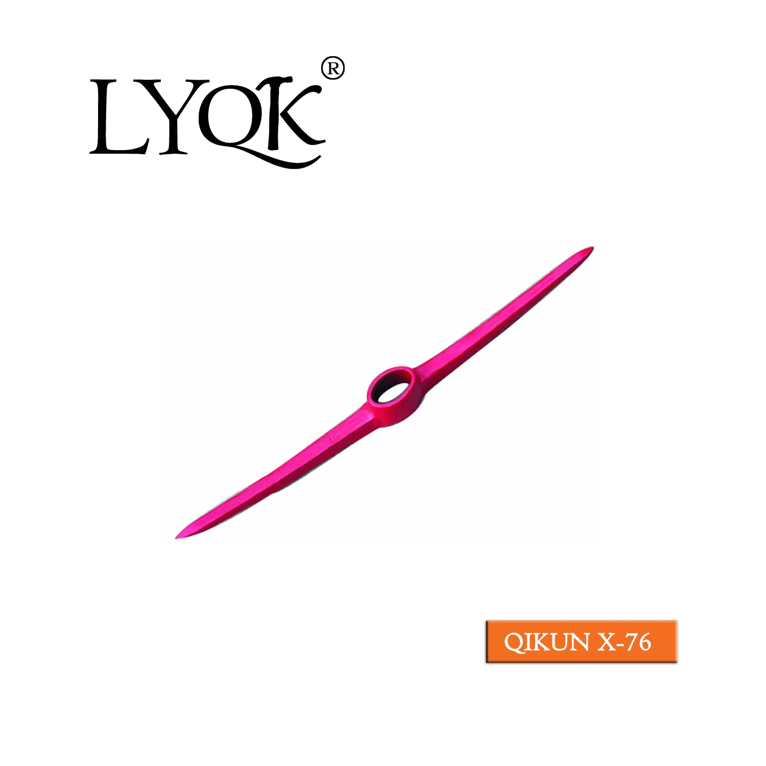 X-74 High Quality Rail Steel 65mn Agriculture Farm Garden Hardware Hand Tools Pick Head Mattock Pickaxe