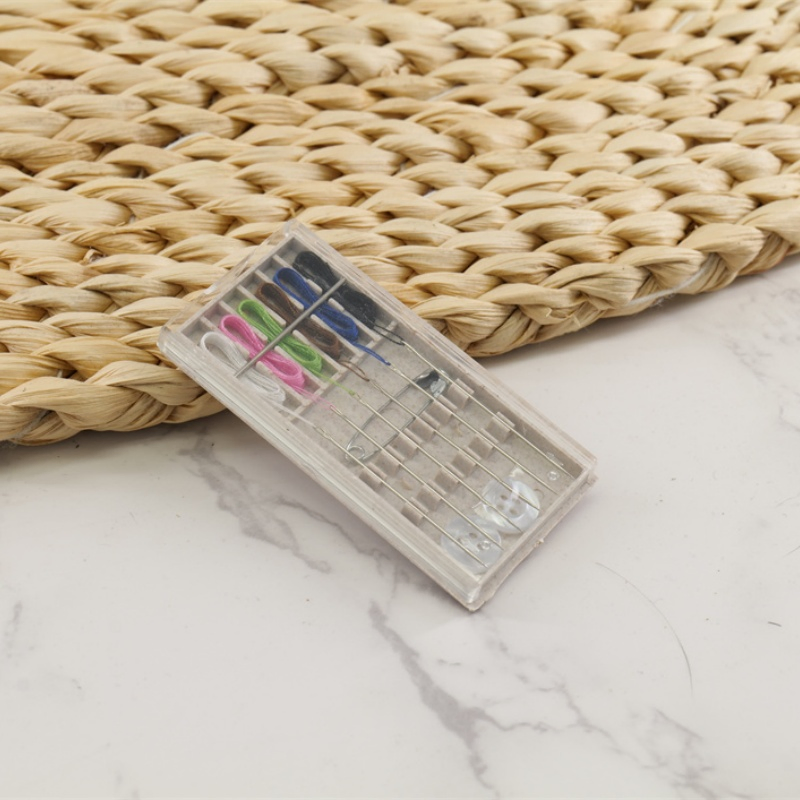 Handy Sewing Box for Home and Travel with Essential Sewing Kit