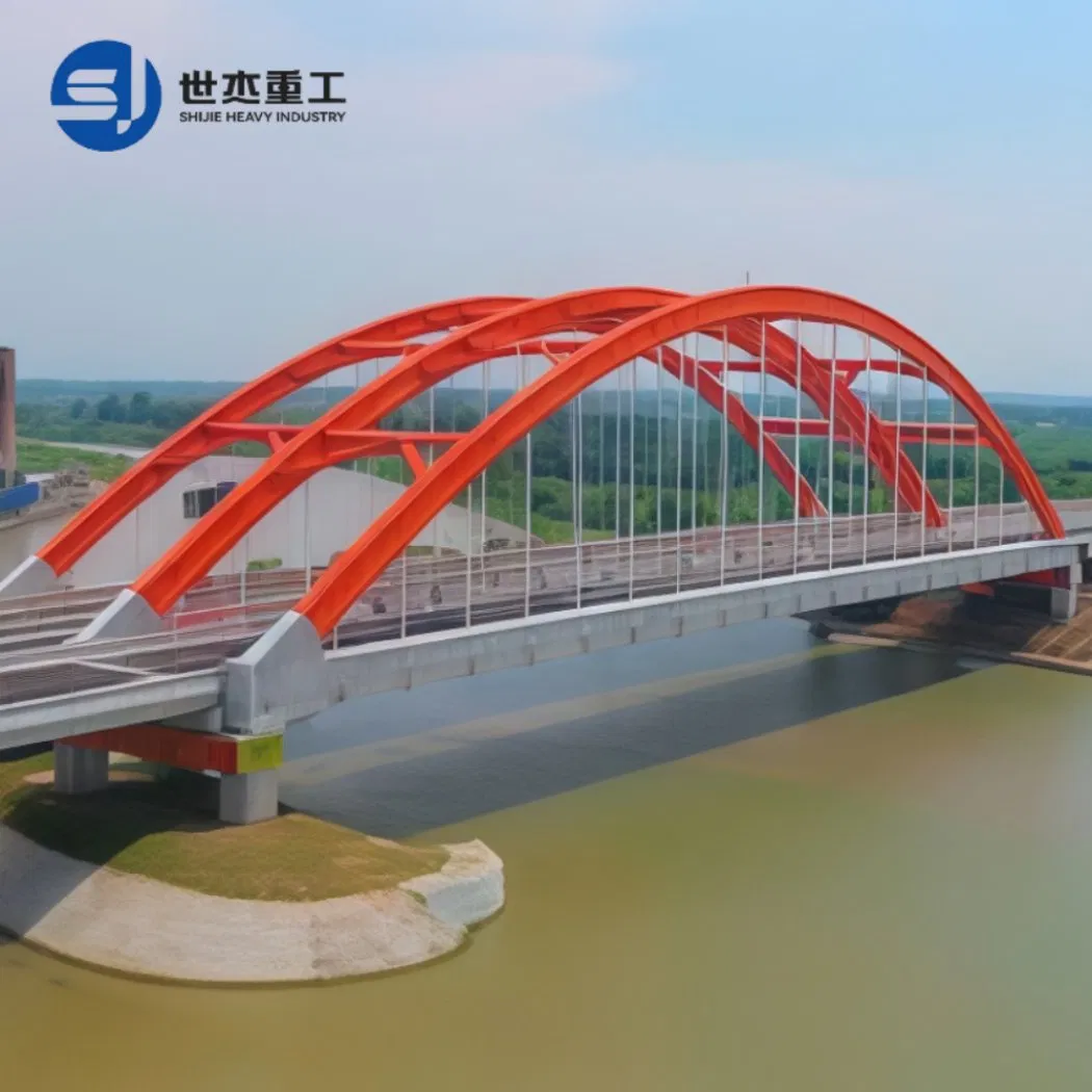 Steel Truss Frame Bridge Modular Prefab Portable Steel Structure Bridge