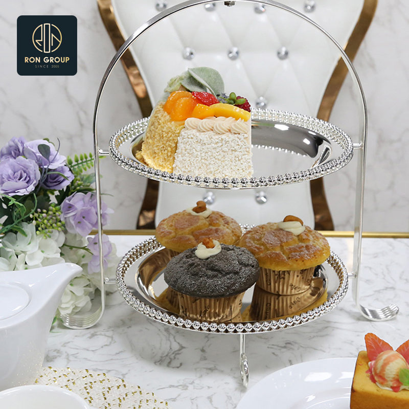 Hot Sale Elegant Multi-Tier Cake Stand for Weddings and Parties