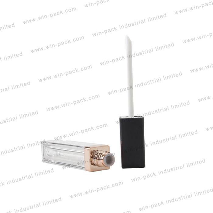 5ml 5.5ml 6.5ml 8ml 8.5ml 9ml 9.5ml Rectangle Shape Custom Clear Color Empty Pretty Make up Lip Gloss Packaging Frosted Make up Lipstrick for Make up