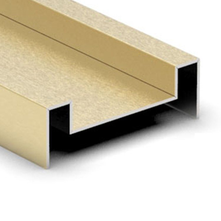 Latest Technology Customize Stainless Steel U Channel 304 316 Black Mirror Metal Surface Bending Profile for Decorative Floor