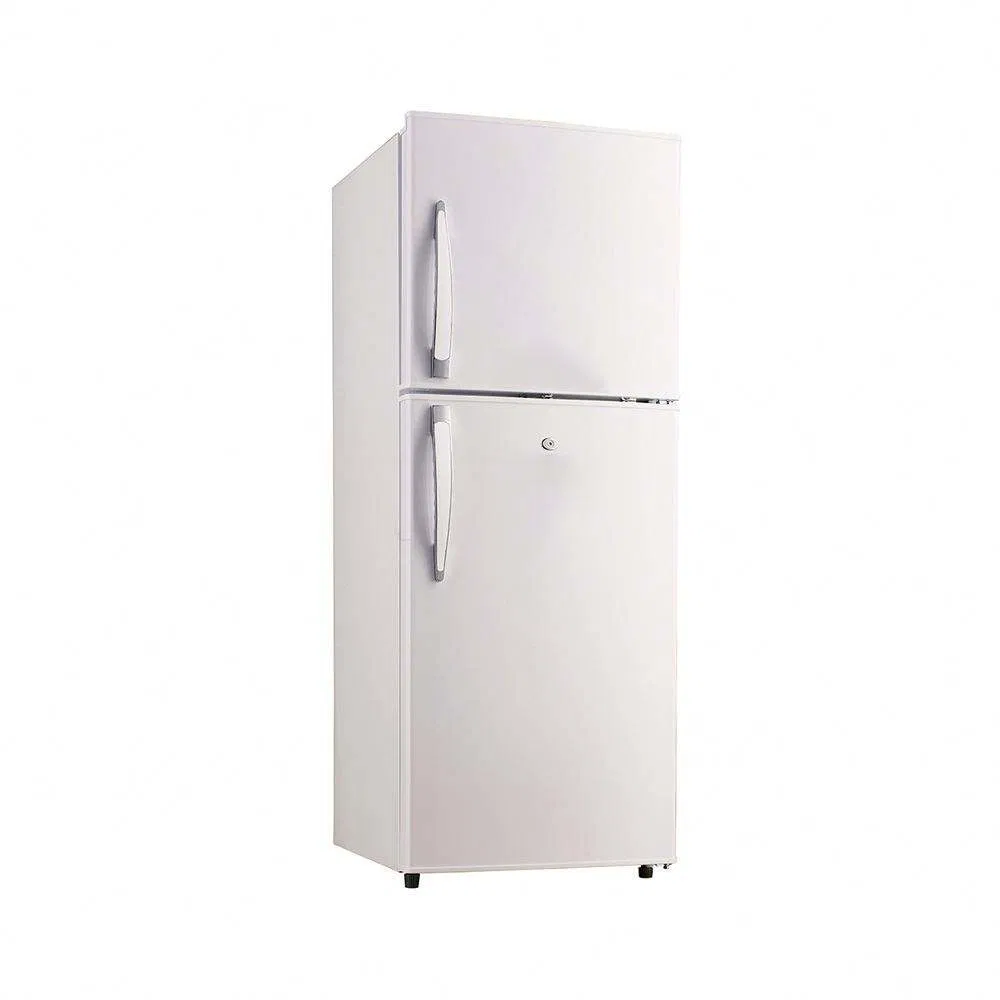 200L Top Freezer Double Door Refrigerator for Home Use White Fridge