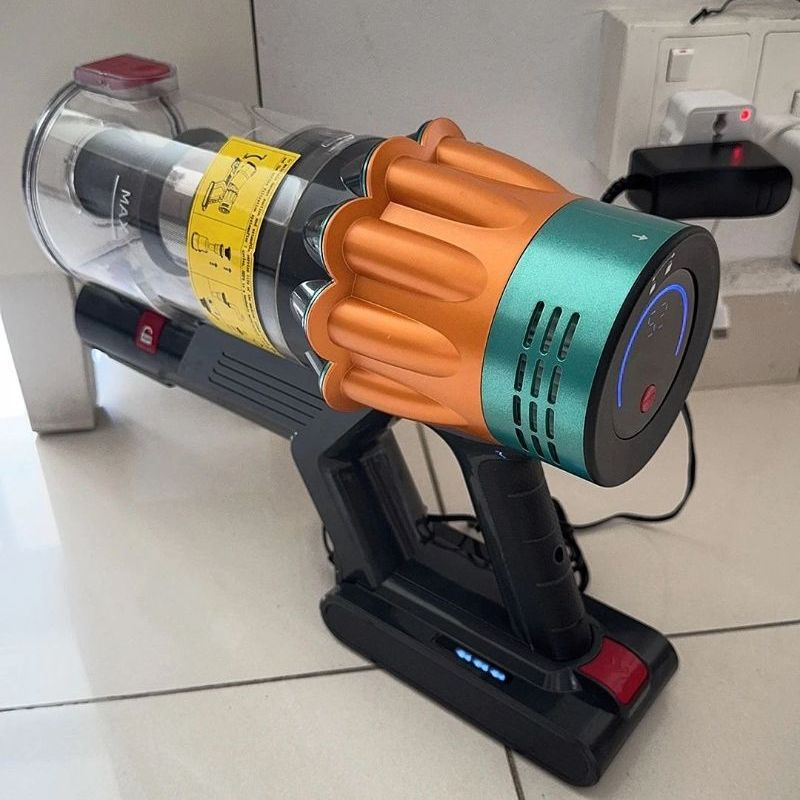 V15 Cordless Stick Vacuum Cleaner with Laser Detection for Home Cleaning