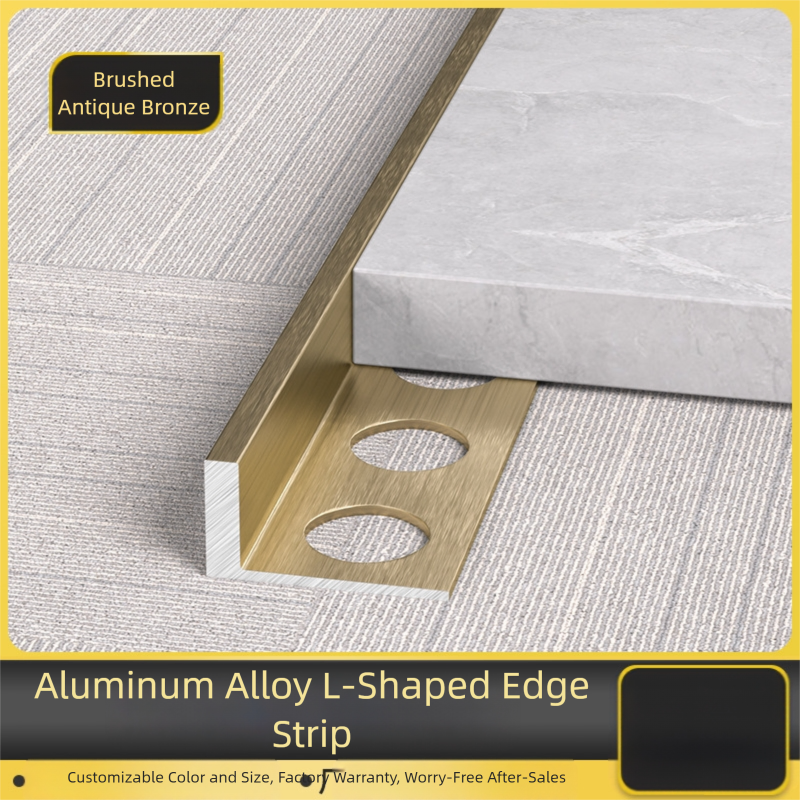 Guofan Heavy-Duty Metal Schprofile Trim for Enhanced Tile Aesthetics