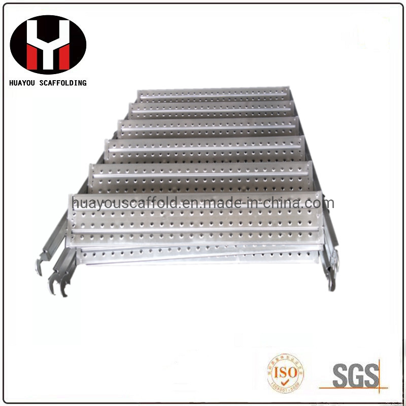 Q195 Pre-Galvanized Scaffolding Step Ladder Steel Monkey Ladder Scaffold Staircase for Frame System