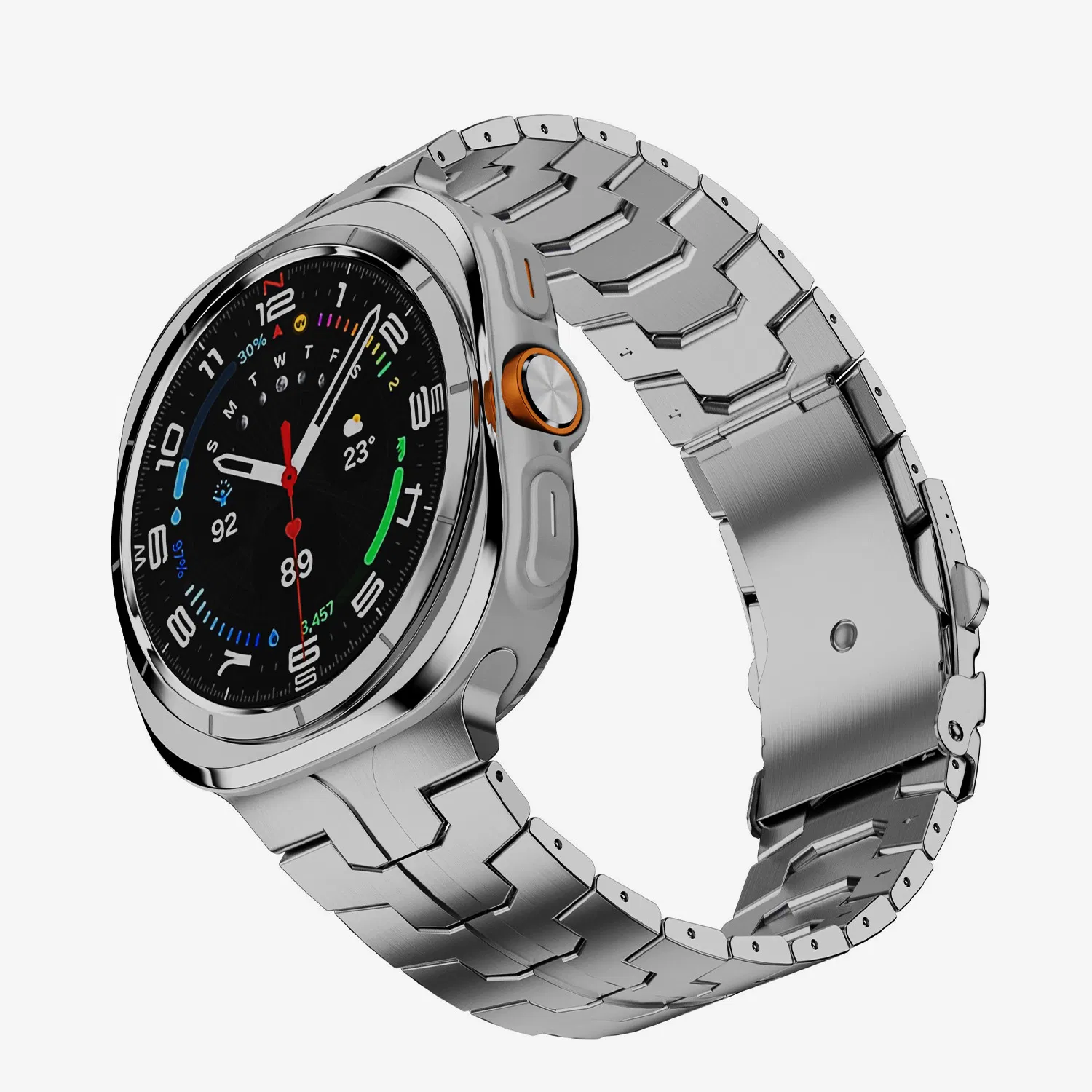 Durable Premium Stainless Steel Bracelet for Samsung Watch 8