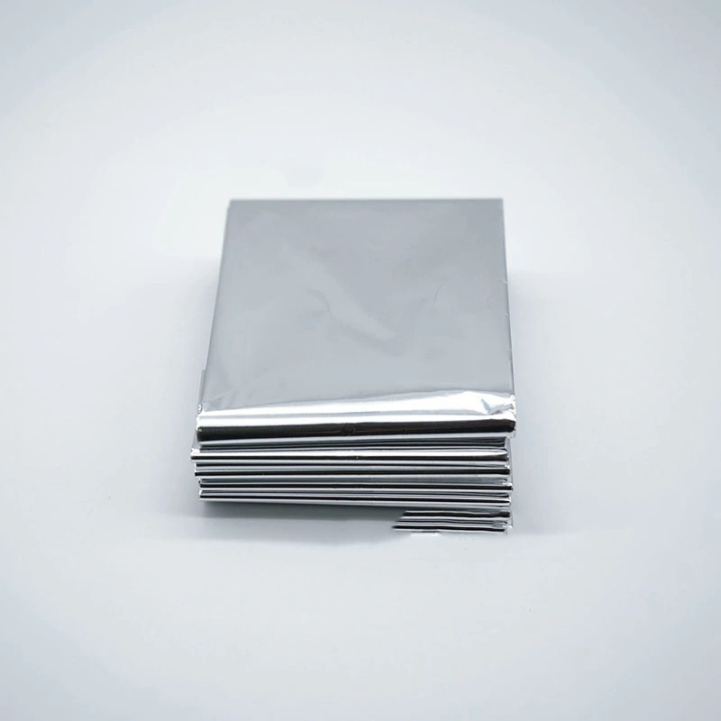 Free Samples & CE FDA Certified Disposable Thermal Silver Emergency Rescue Blanket for Keeping Warm