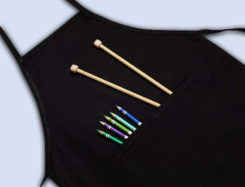 Factory Price Cotton Polyester Kitchen Cleaning Cooking Apron with Customized Logo Printing