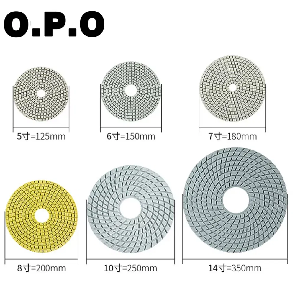 Алмазный шлифовальный круг 200 мм для мрамора и бетона