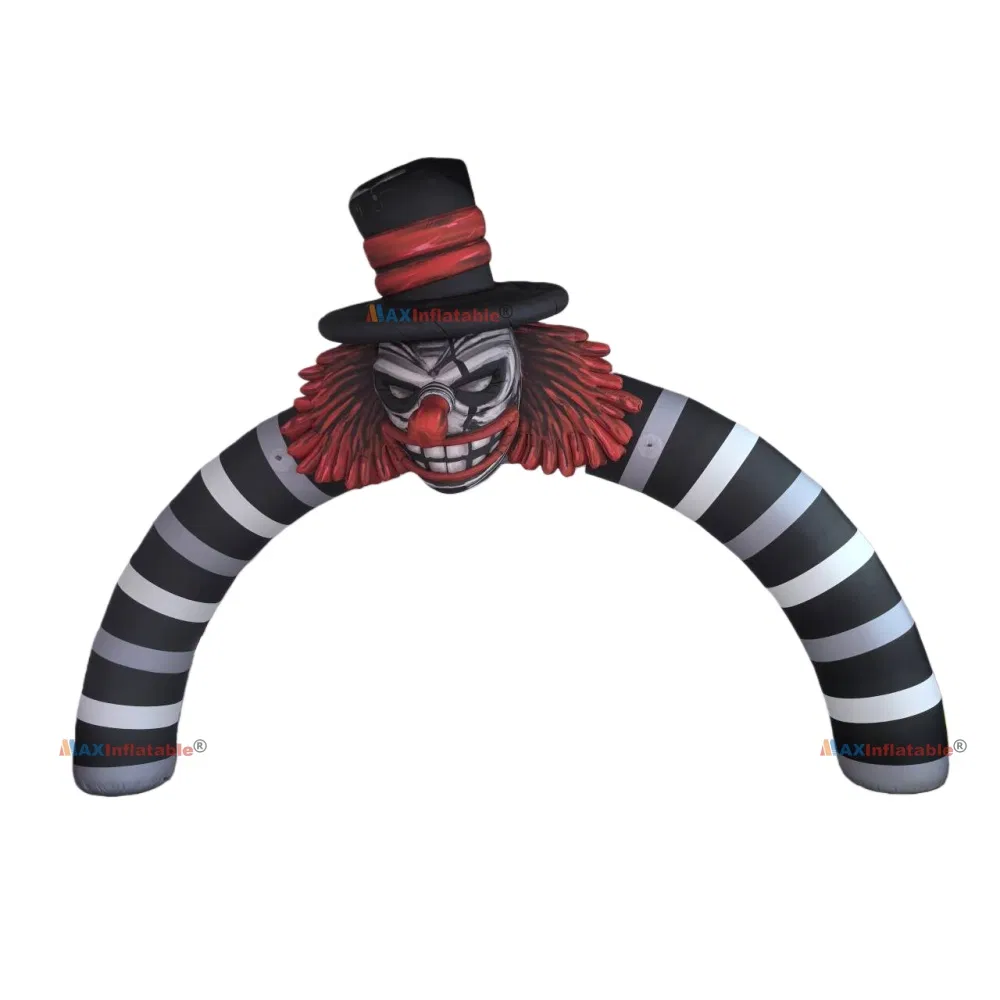 Inflatable Archway Blow up Inflatable Halloween Entrance Scary Skull Arch