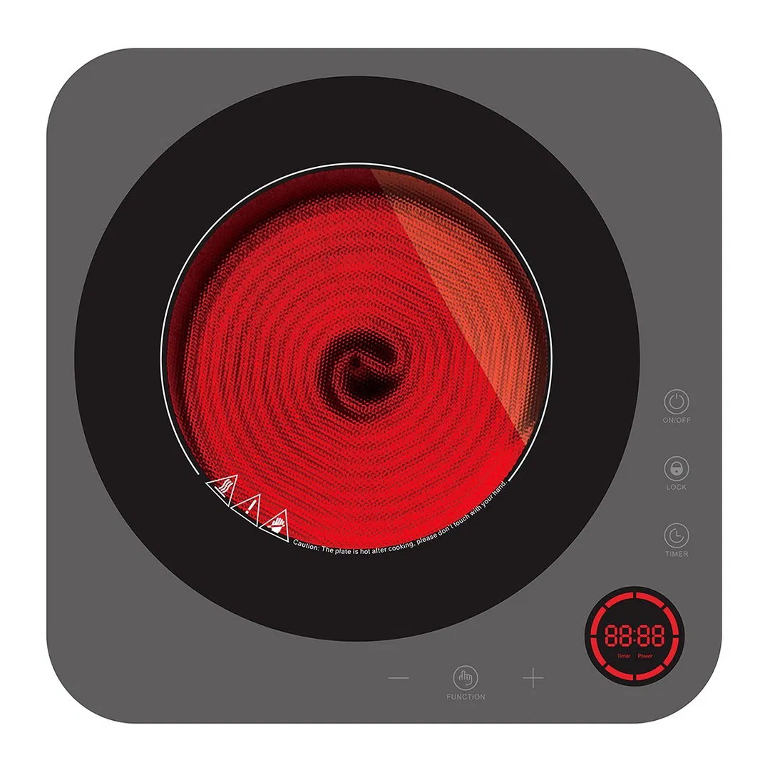 High-power colour ceramic hob and infrared cooker with CE certificate