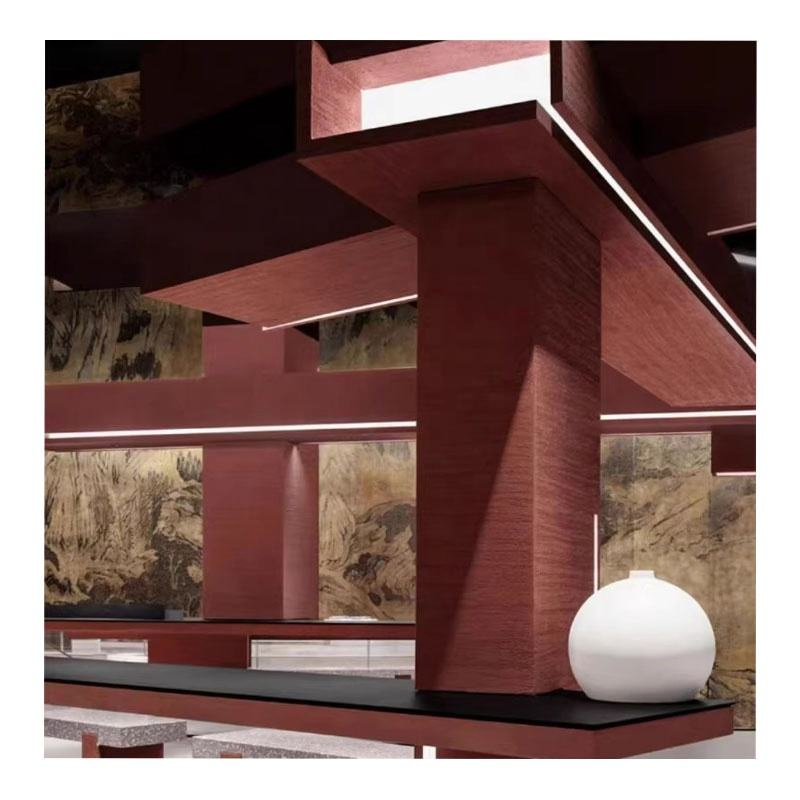 Flexible Slim Cement Board 4mm Thickness Flexible Soft Stone Wall Tiles Fireproof Wall Panel Soft Stone Slab Veneer Facade Wall Cladding PVC Wall Panel